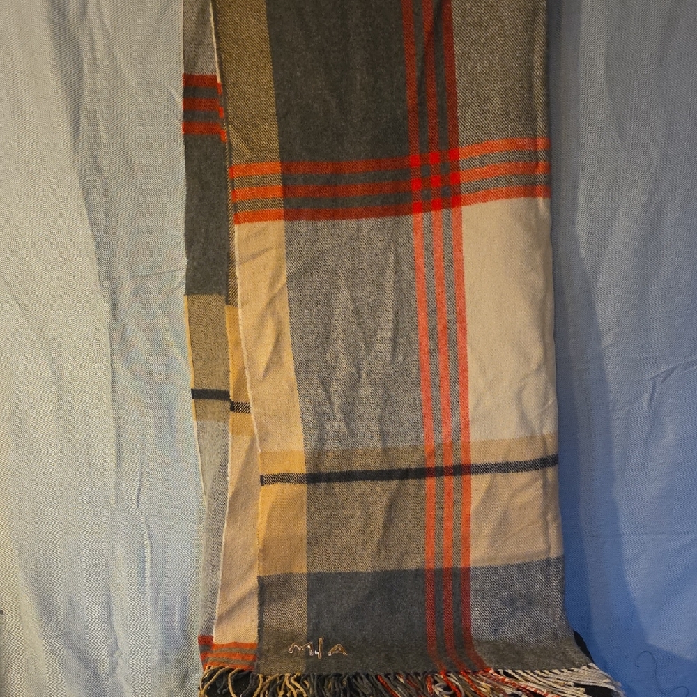 Mark & Graham Gray Acrylic Fabric